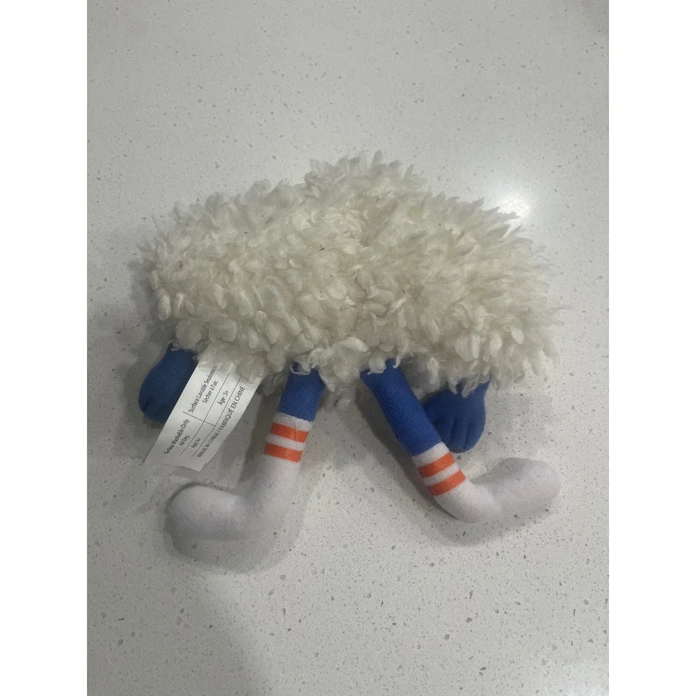 Dreamworks Trolls World Tour Plush‎ Toy White Fluffy Character